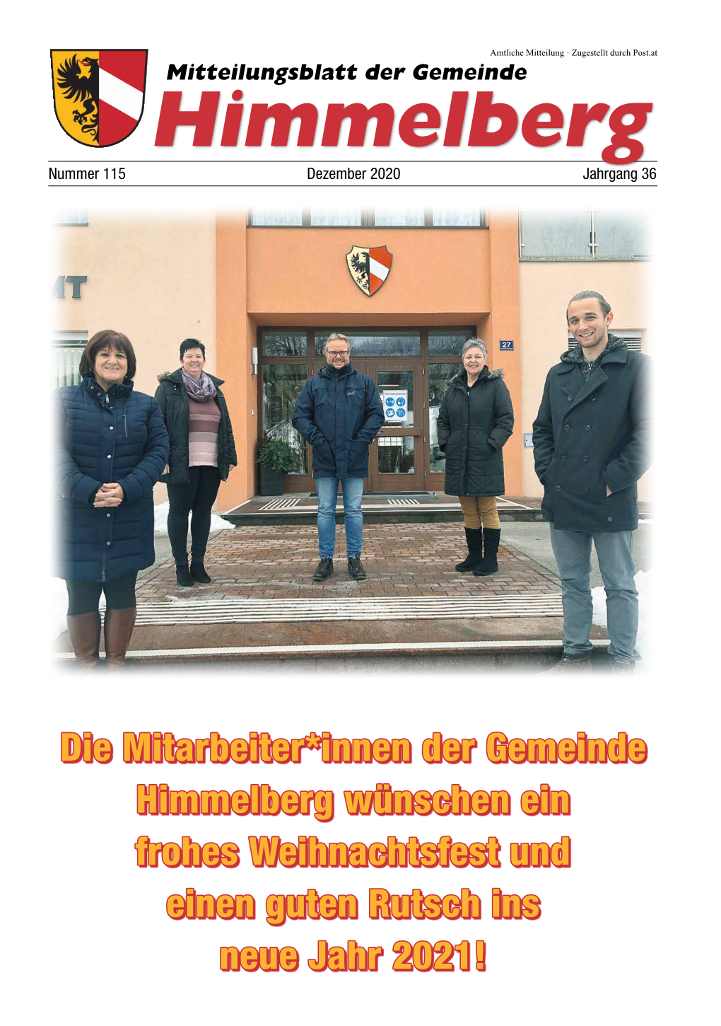 Mitteilungsblatt Dezember 2020