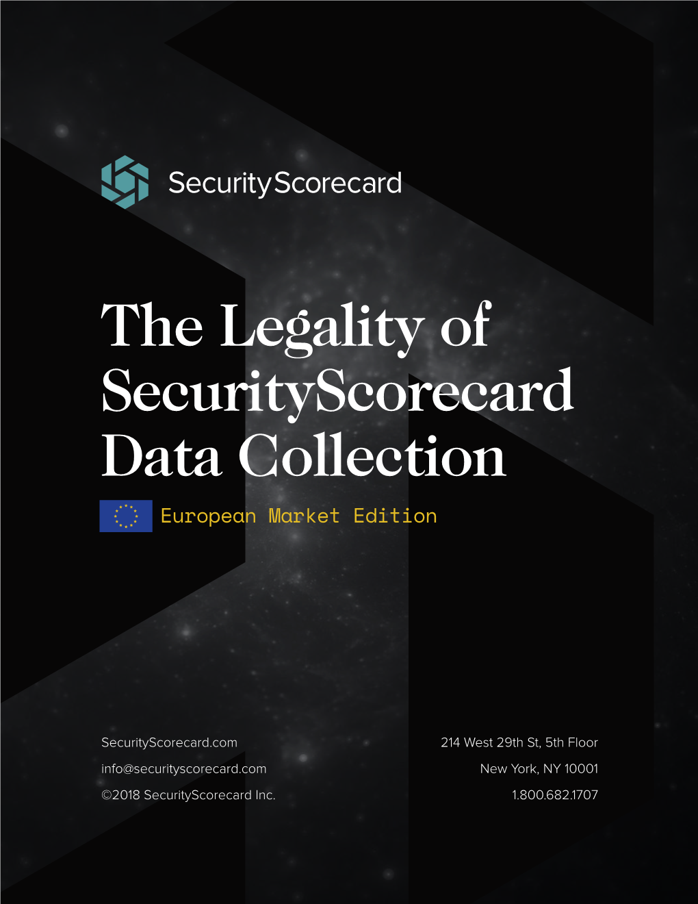 The Legality of Securityscorecard Data Collection European Market Edition