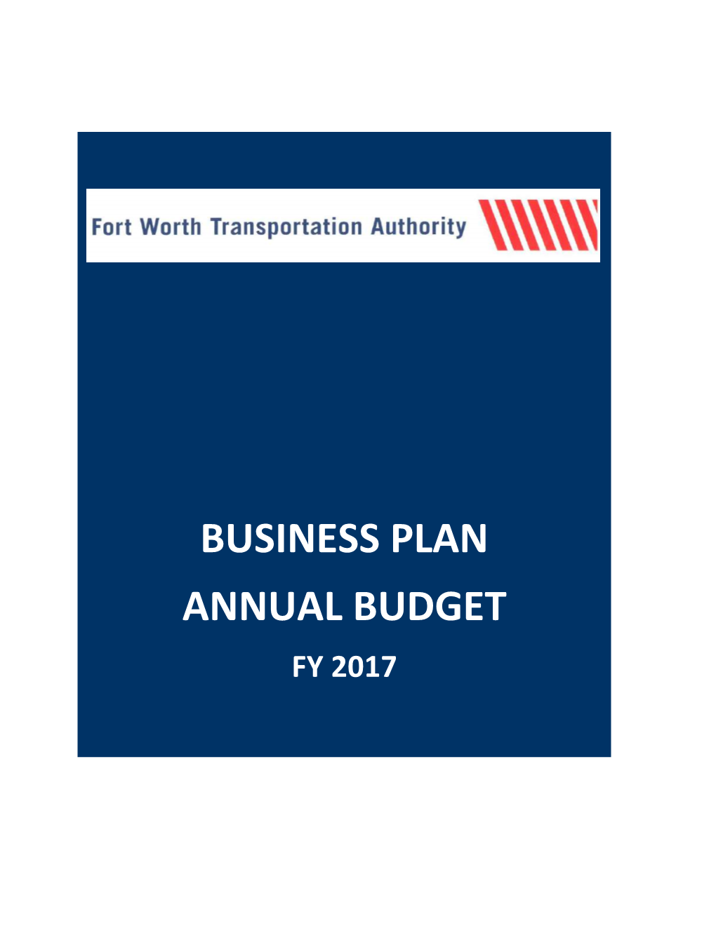 Business Plan Annual Budget