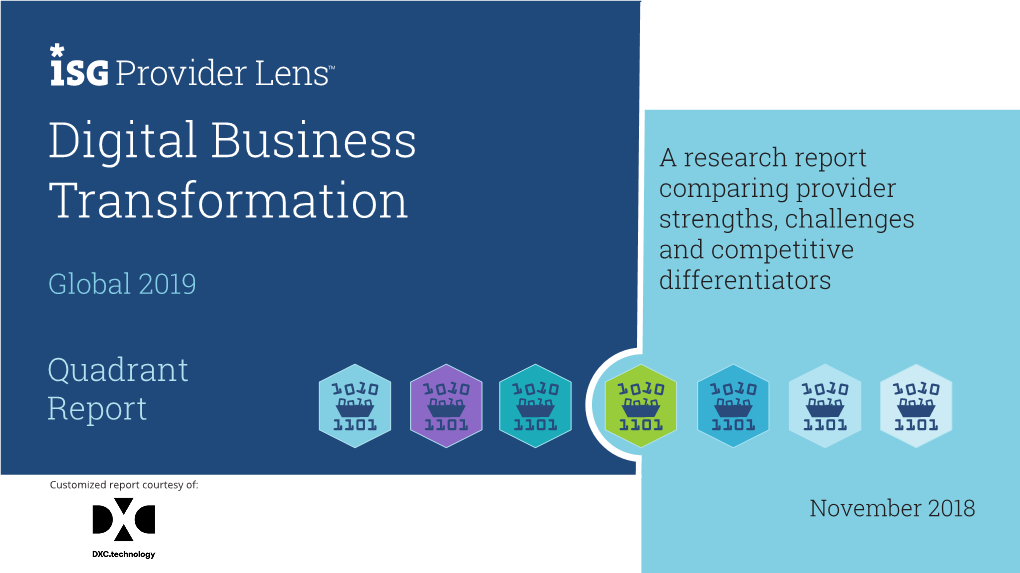 ISG Providerlens™ Quadrant Report