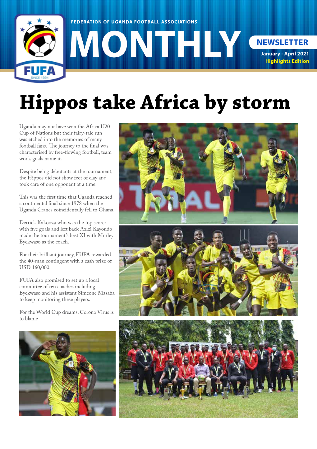 For the FUFA Newsletter