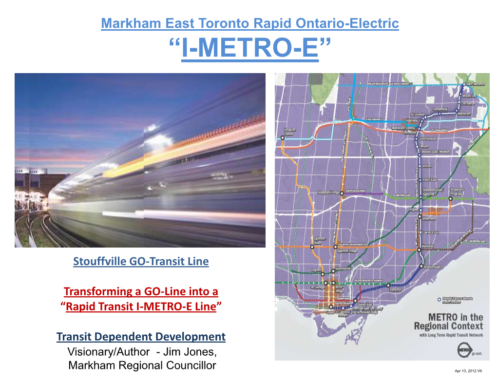 Stouffville GO-Transit Line