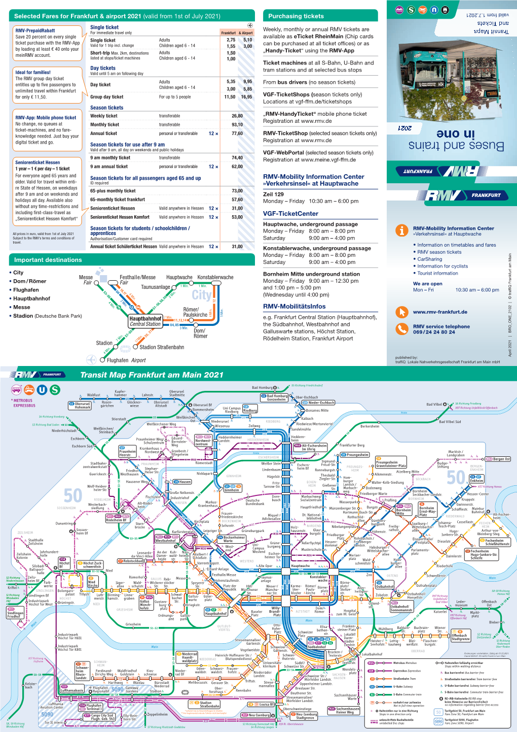 Buses and Trains In