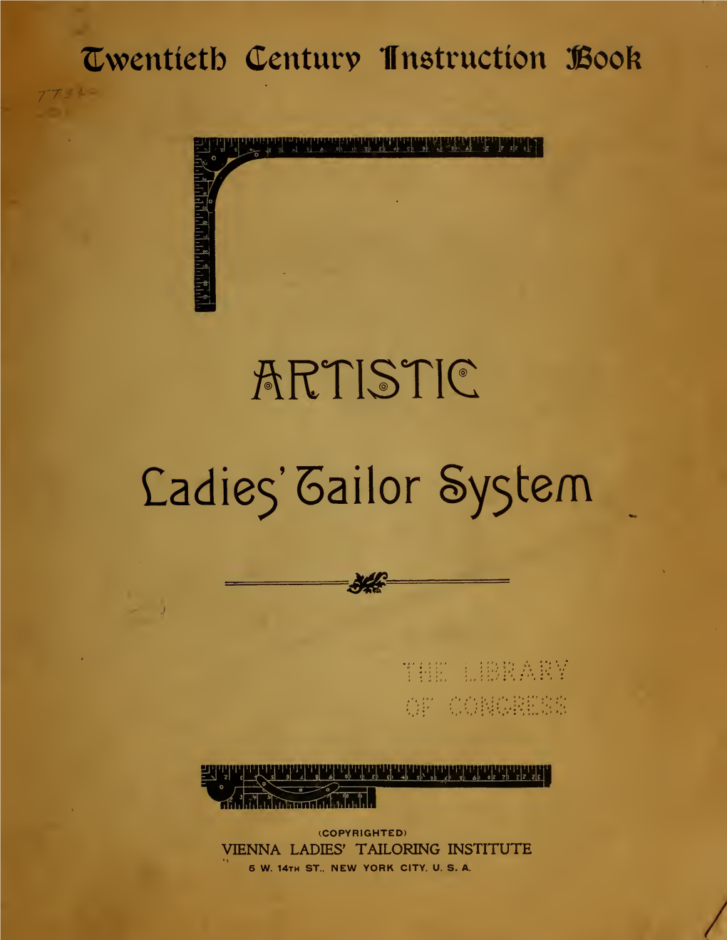 Twentieth Century Instruction Book; Artistic Ladies