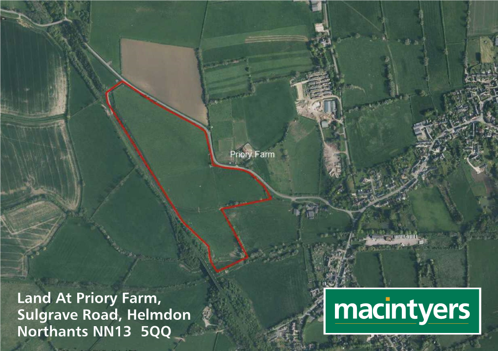 Sulgrave Road, Helmdon Land at Priory Farm, Northants NN13