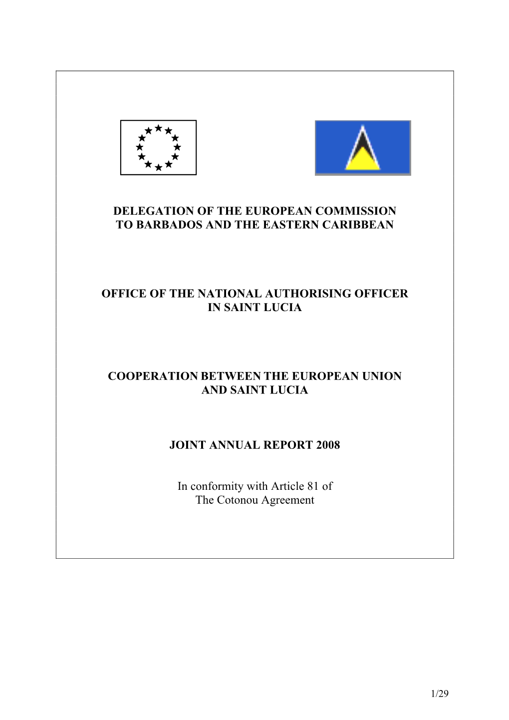 Delegation of the European Commission to Barbados and the Eastern Caribbean