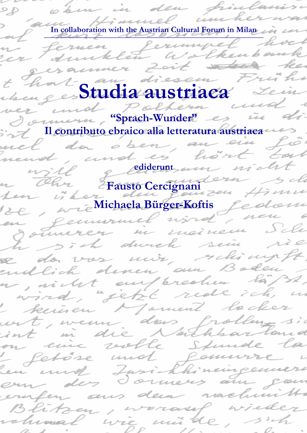 Studia Austriaca