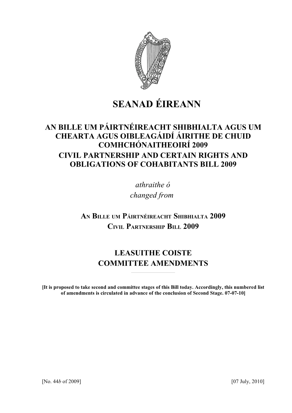 Seanad Éireann