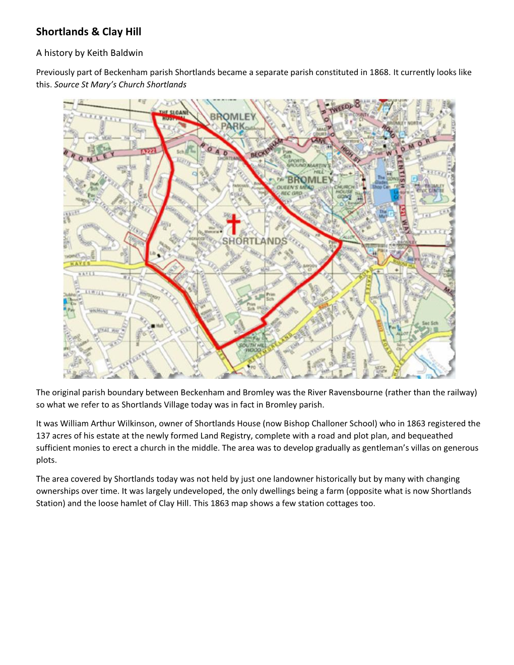 Shortlands & Clay Hill