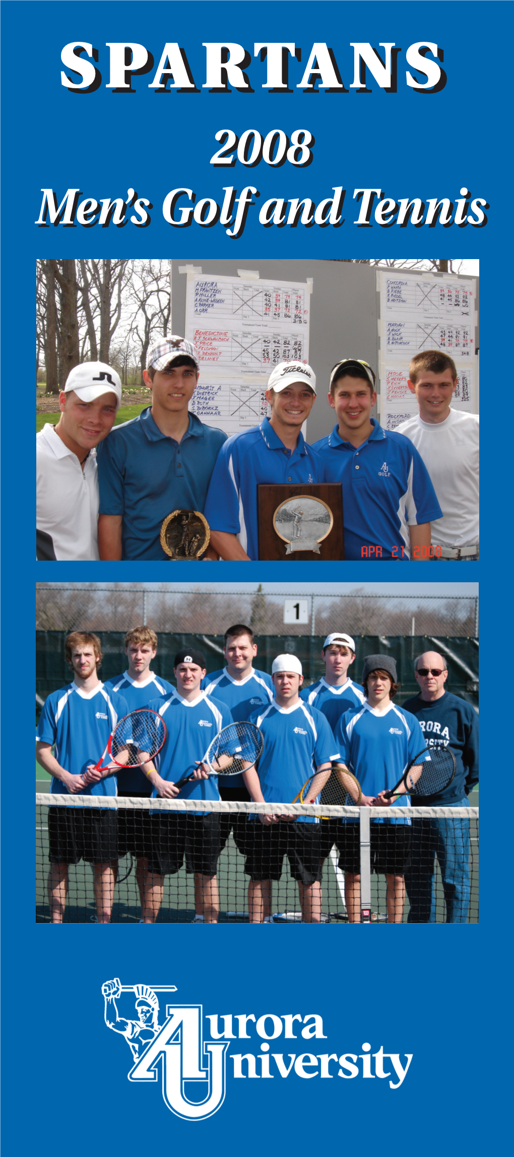 2008 Men's Golf and Tennis