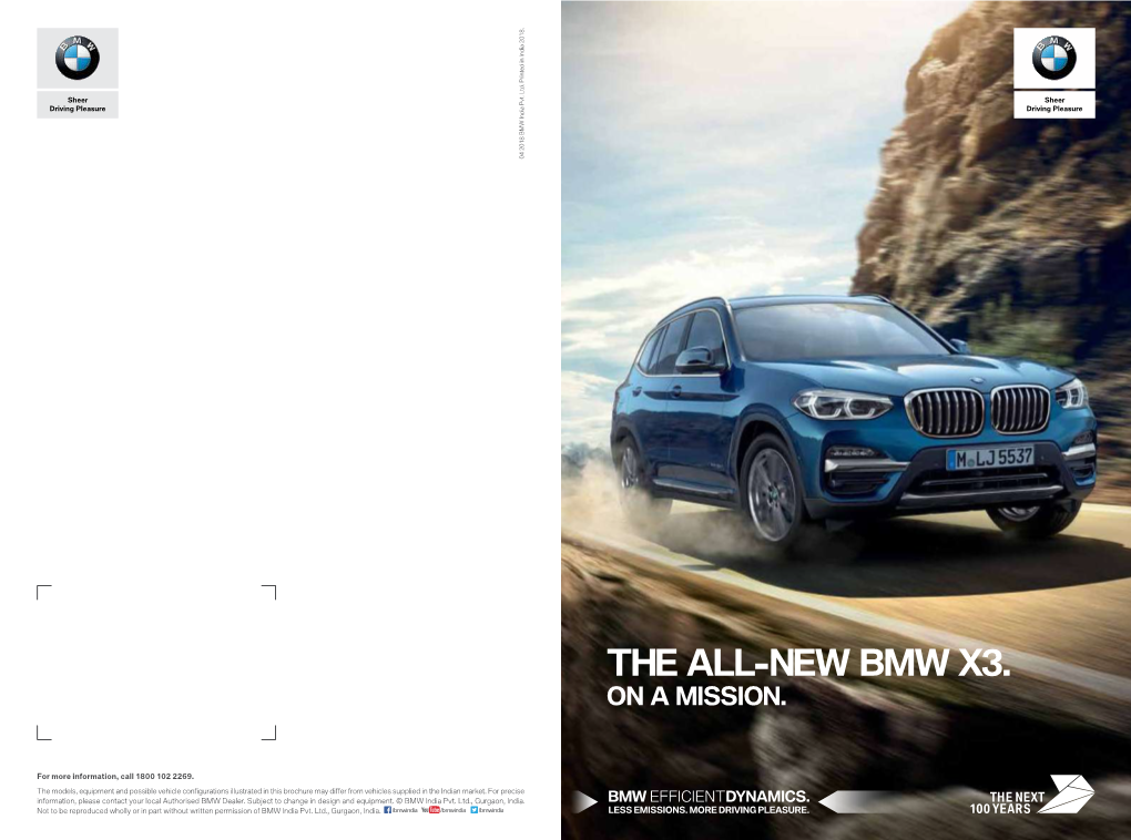 The All-New Bmw X3