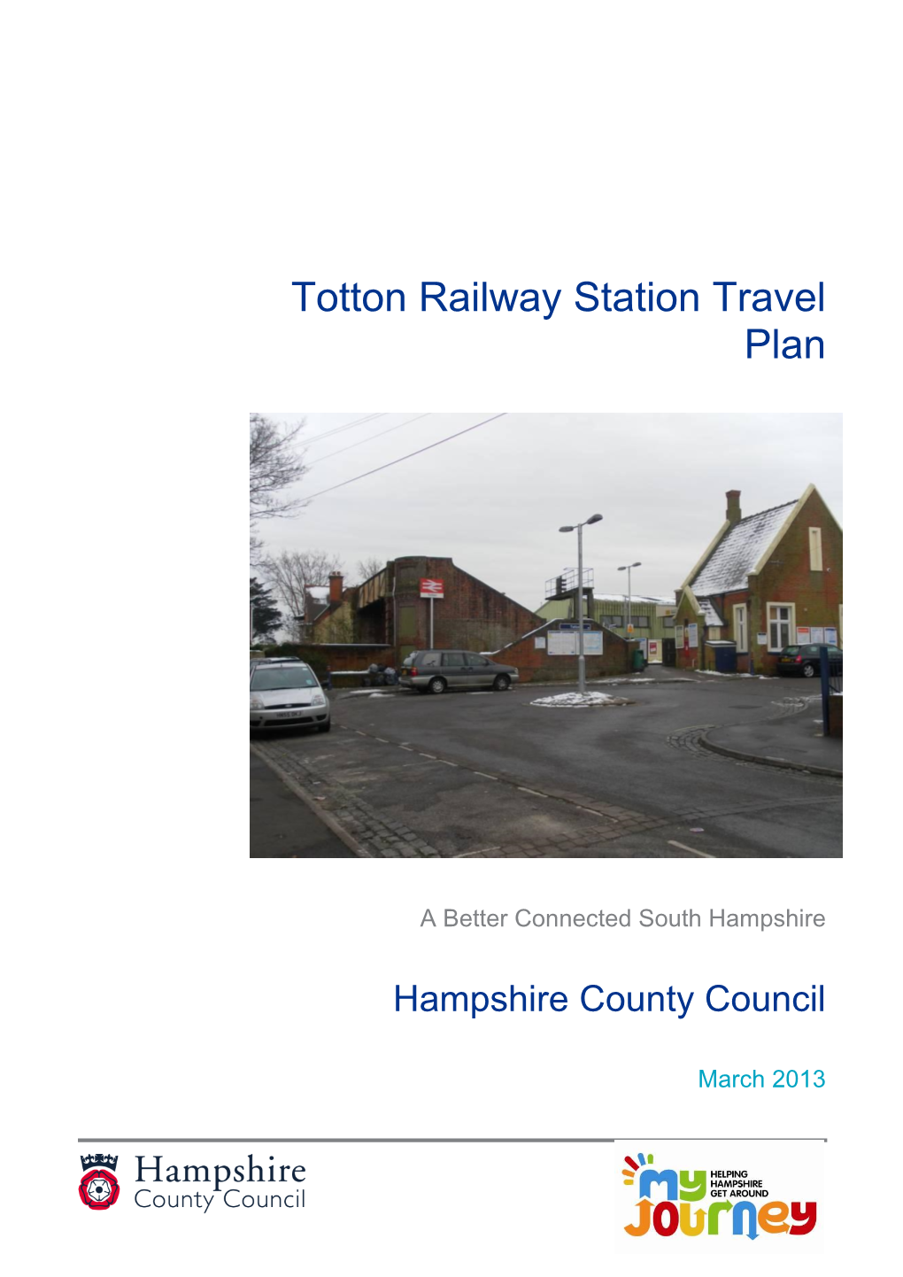 Totton Railway Station Travel Plan