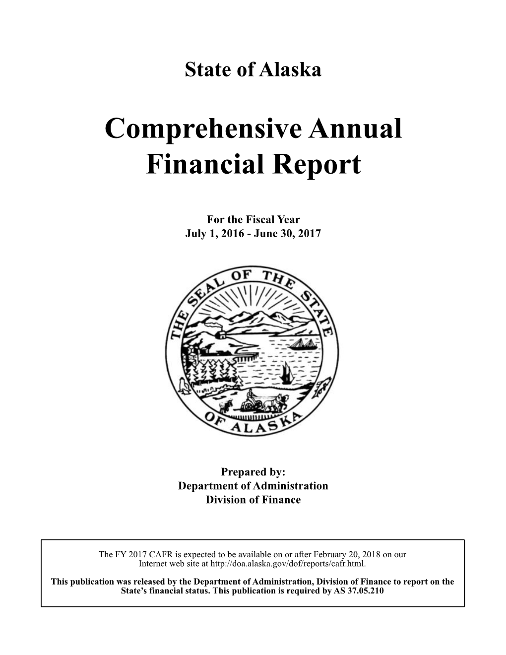 Comprehensive Annual Financial Report