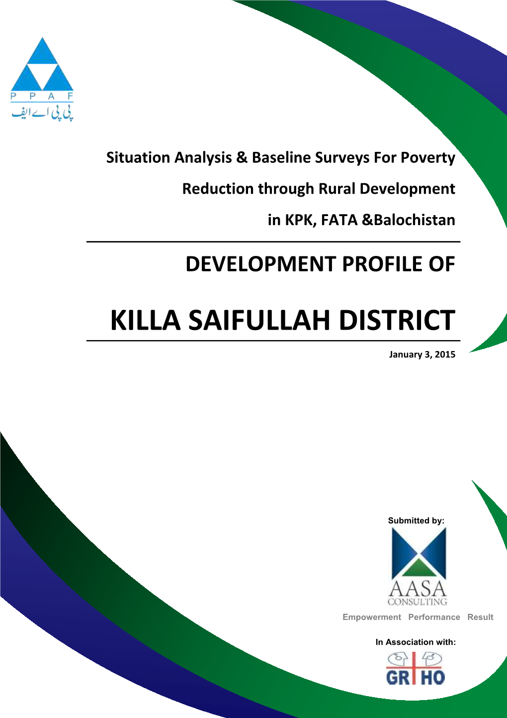District Profile of Killa Saifullah