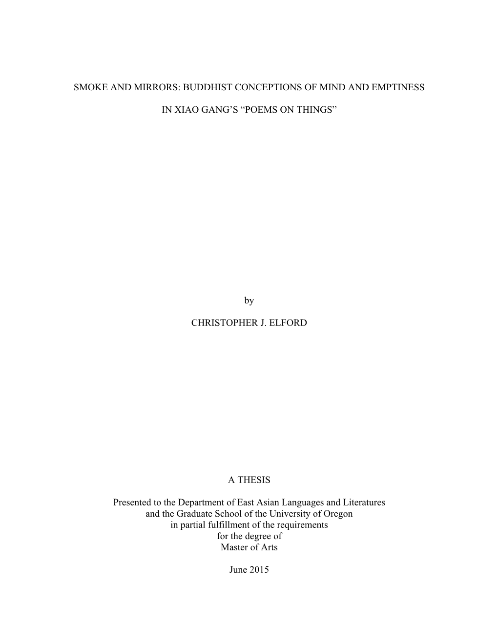 Christopher J Elford Ma Thesis Edit