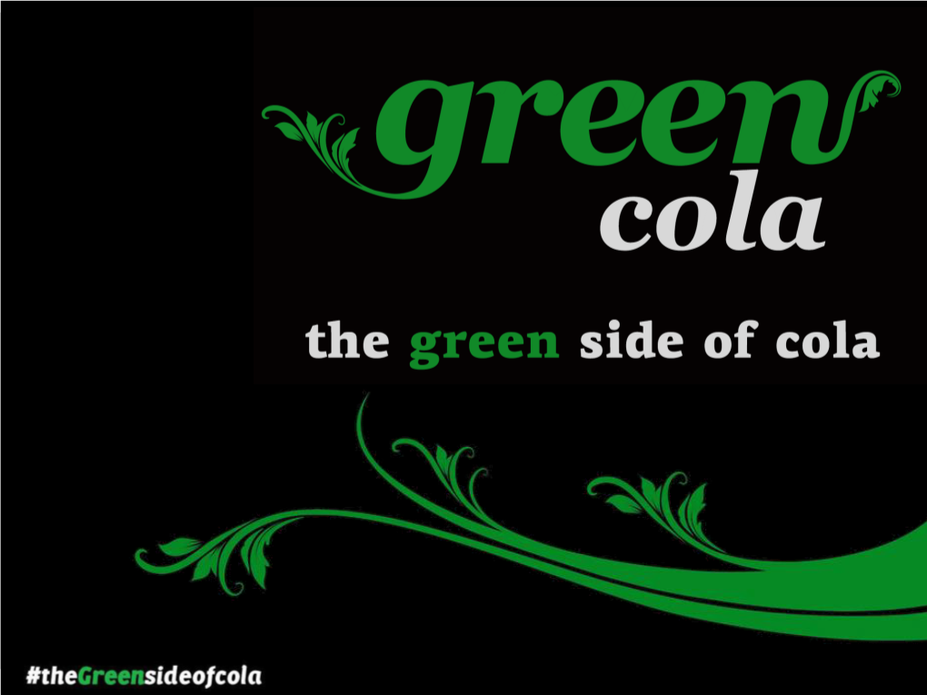 Stevia Green Cola
