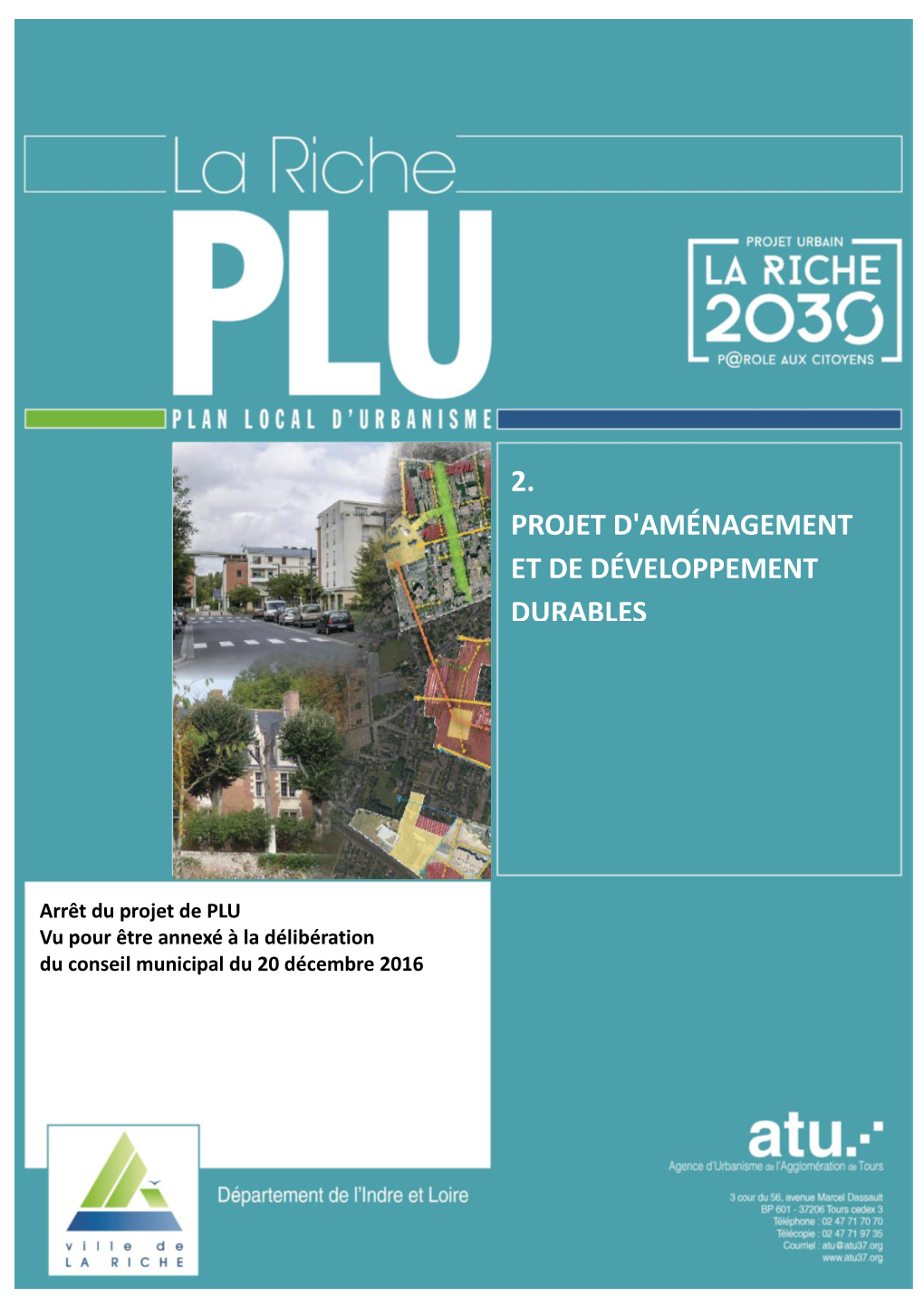 2. Projet D'aménagement Et De Développement Durables