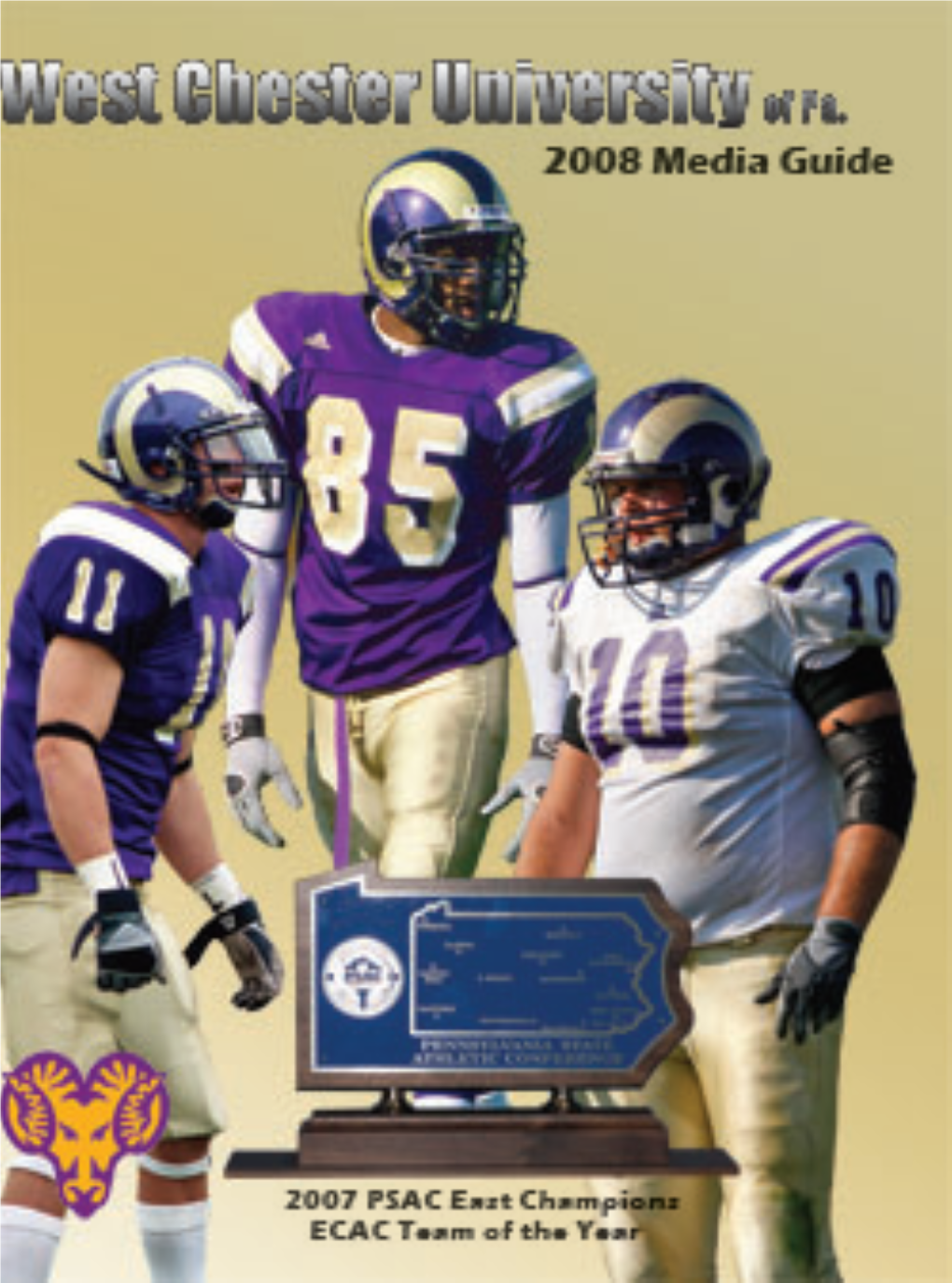 West Chester Athletics 2008 Football Schedule