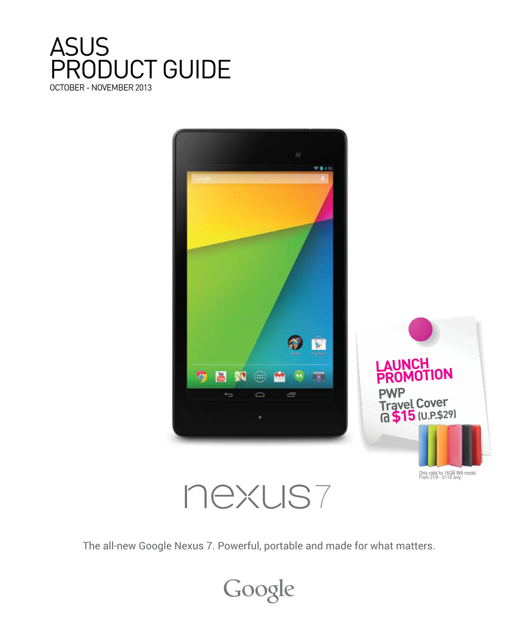 Asus Product Guide October - November 2013