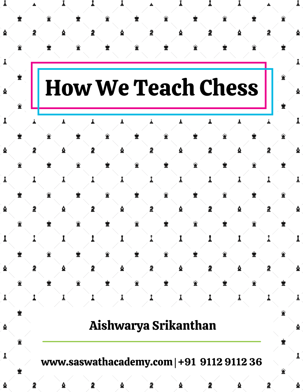 How We Teach Chess