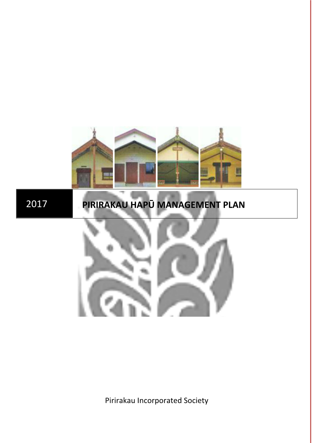 Pirirakau Hapū Management Plan