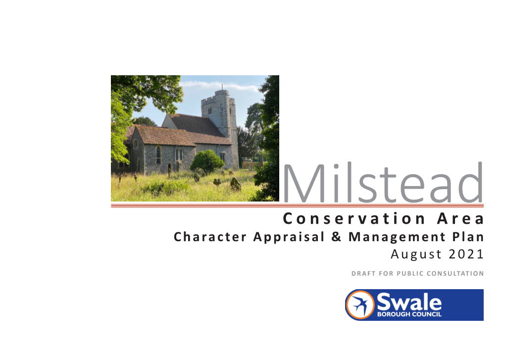 Conservation Area Character Appraisal & Management Plan August 2021