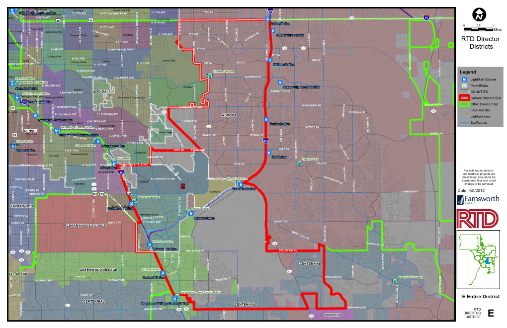 RTD Director Map District E