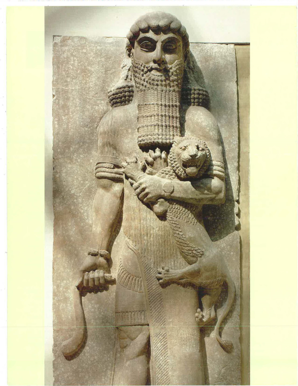 Mesopotamian Society Was a Man the TRANSITION Named Gilgamesh