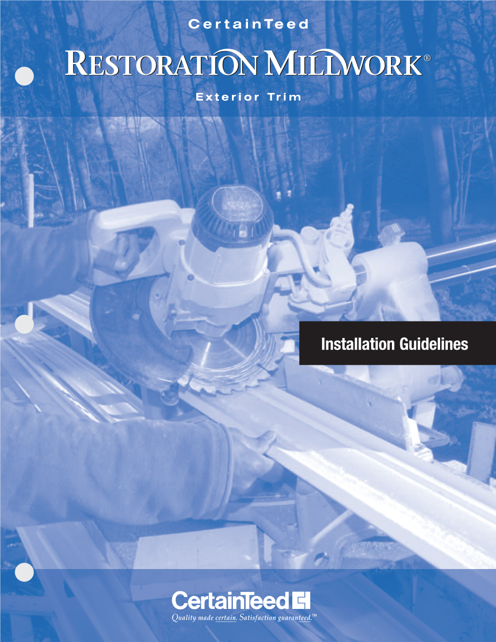 Installation Guidelines Certainteed