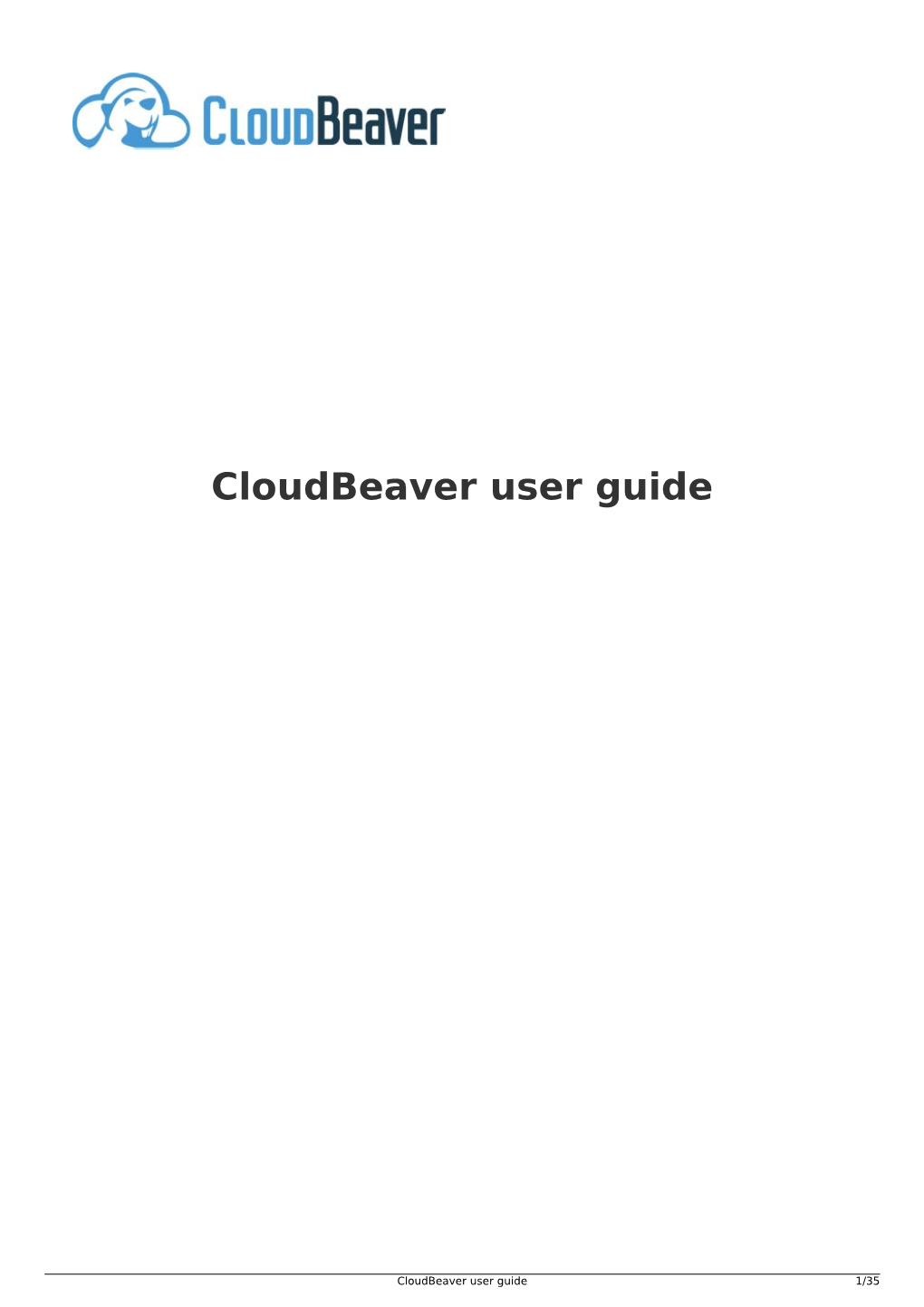 Cloudbeaver User Guide