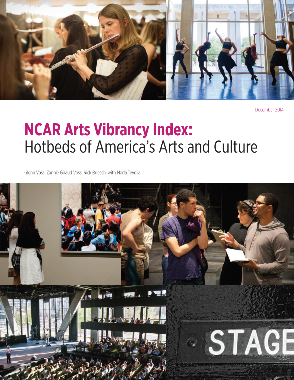 NCAR Arts Vibrancy Index: Hotbeds of America's Arts and Culture