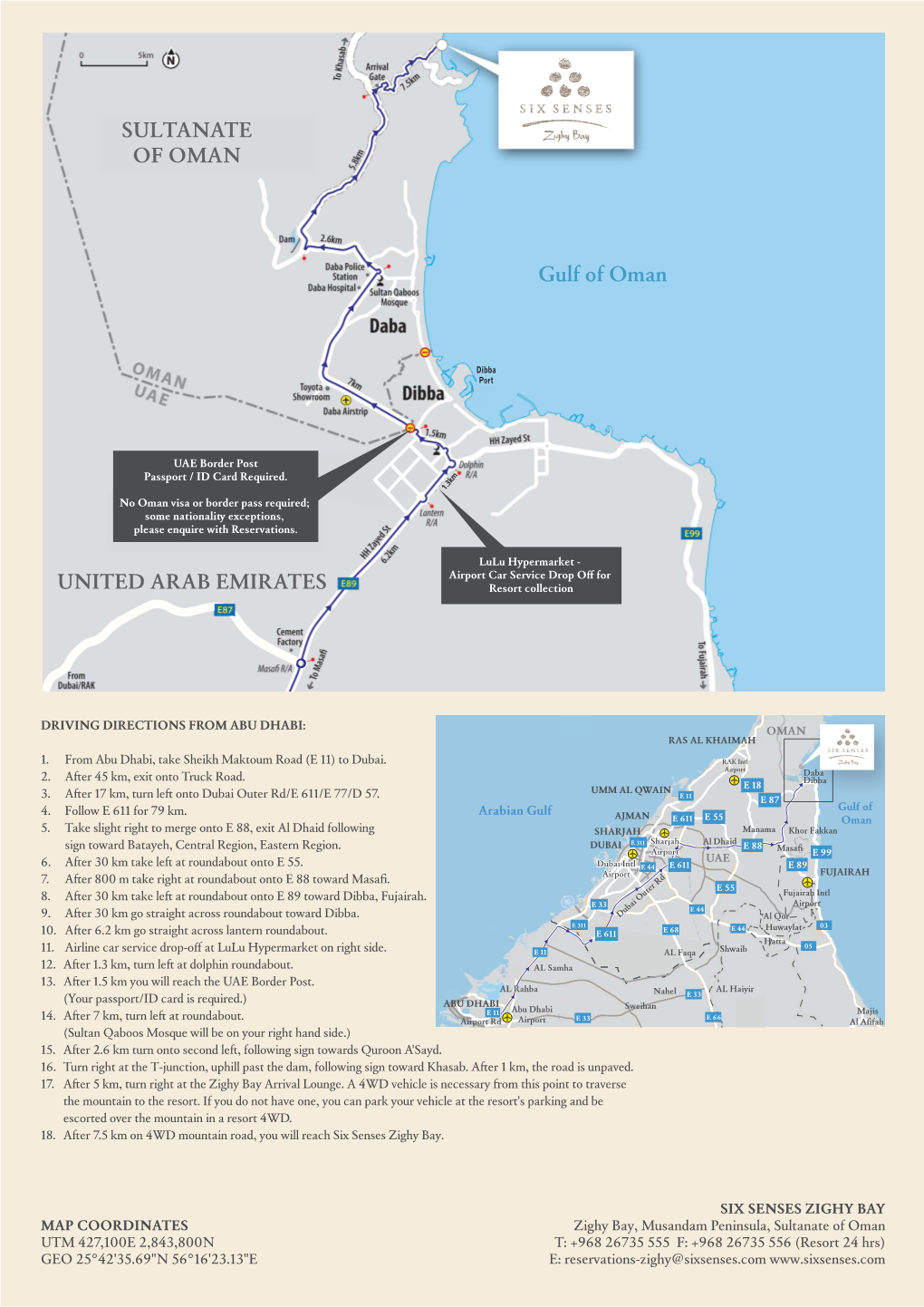 Abu Dhabi Driving Directions Page 2 Apr12