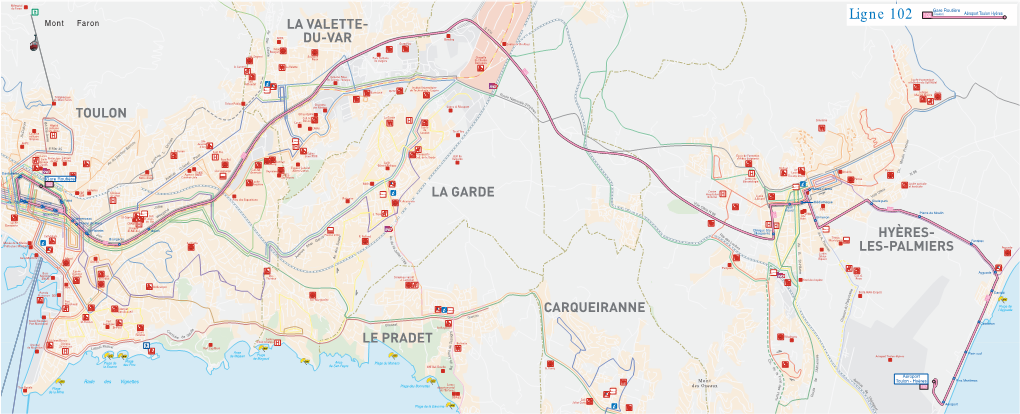 Toulon La Valette- Du-Var La Garde Le Pradet Hyères- Les-Palmiers Carqueiranne