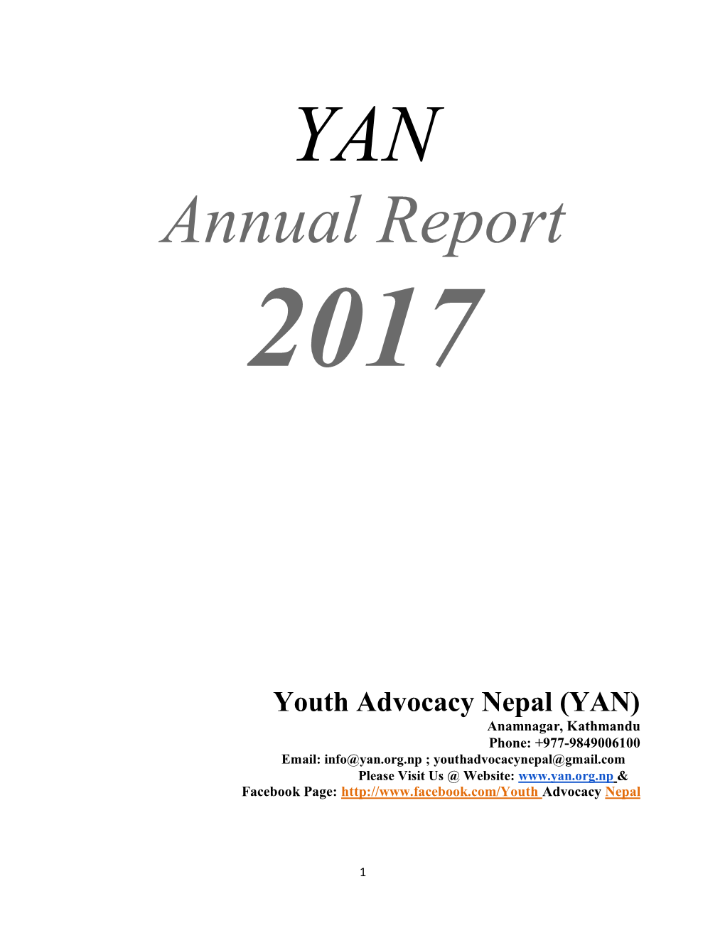 Annual Report