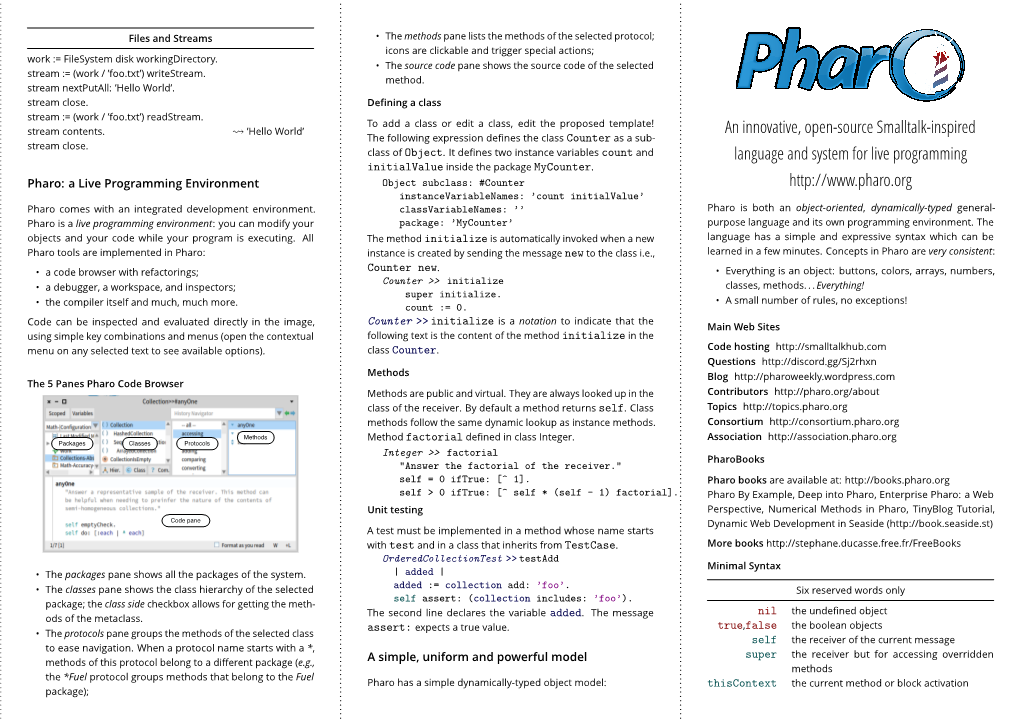 Pharocheatsheet.Pdf2018-03-14 08:22554 KB