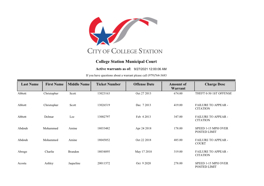 CS Online Warrants