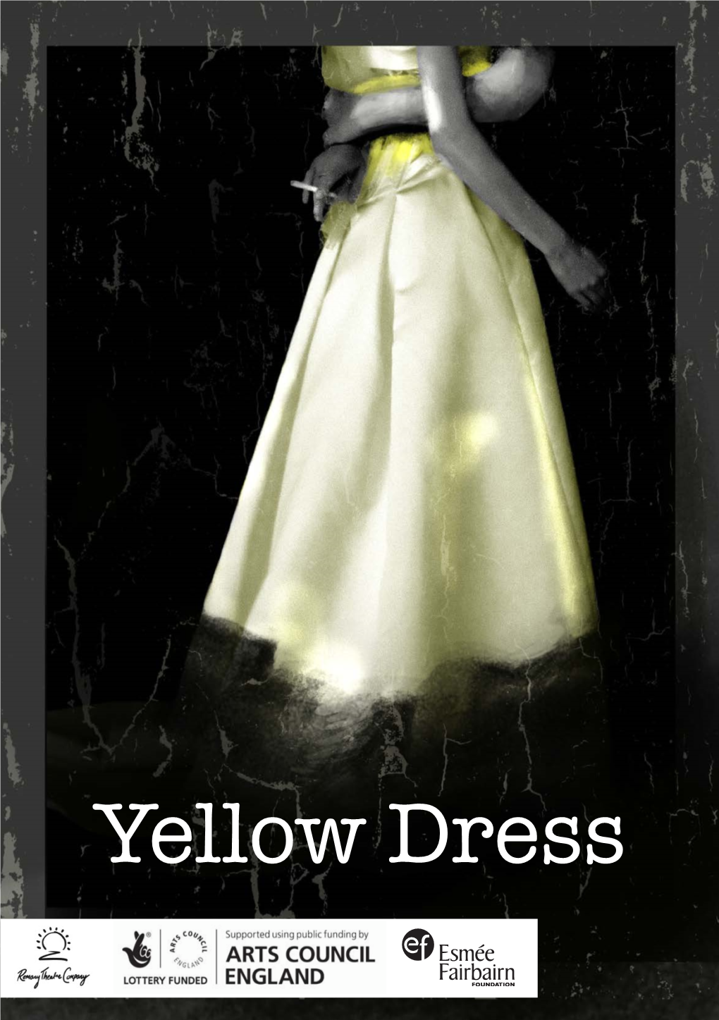 Yellow Dress …Weakened with Age Contents a Flower Worn Chair Kneeling to a Corner Comfort Scraped Bare