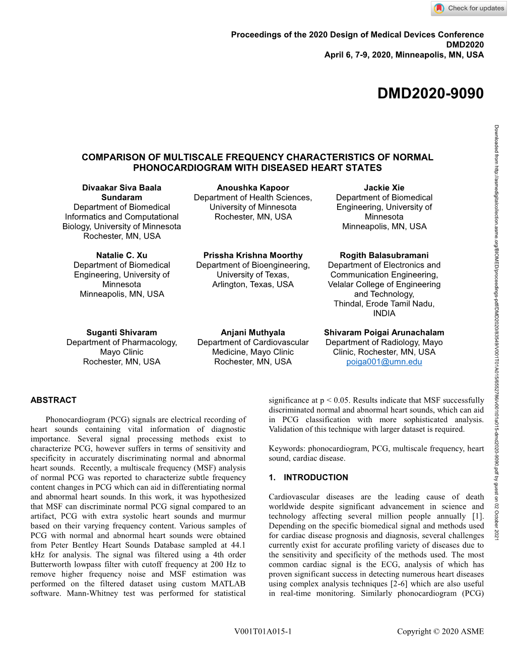 Comparison of Multiscale Frequency Characteristics of Normal Phonocardiogram with Diseased Heart States