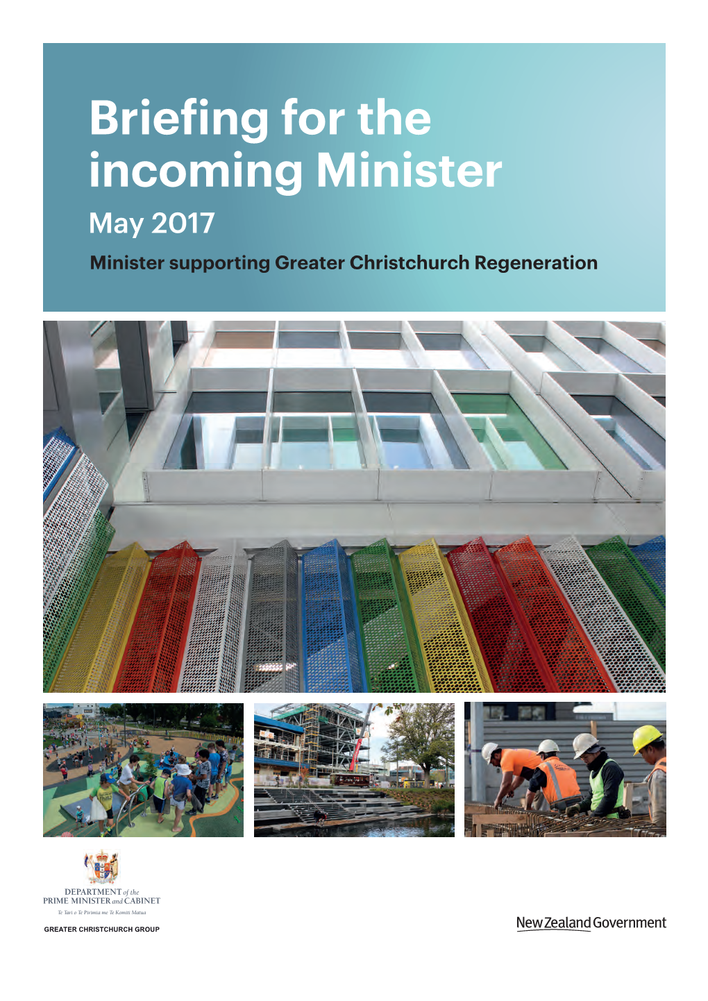 BIM: Minister Supporting Greater Christchurch Regeneration