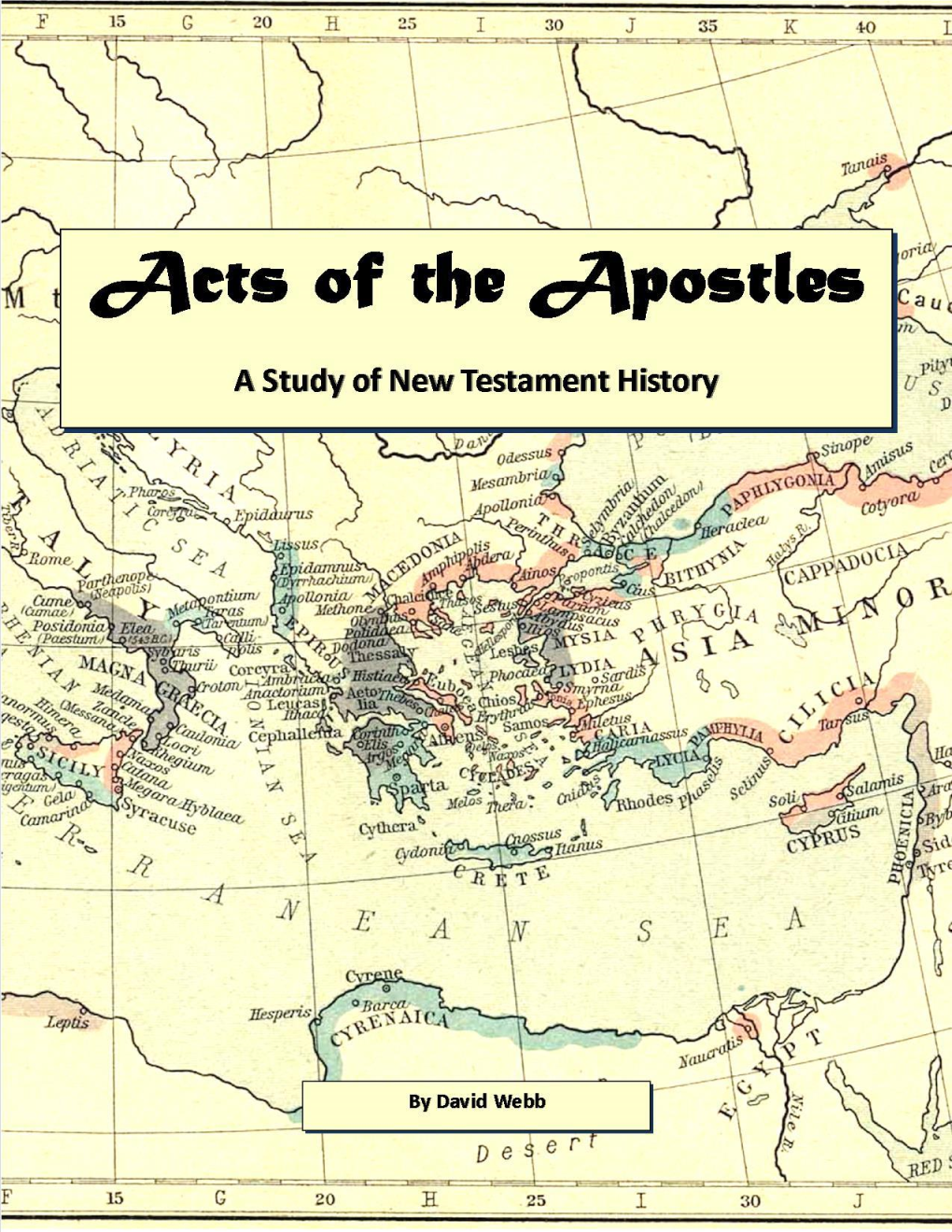 Acts of the Apostles – Study Guide