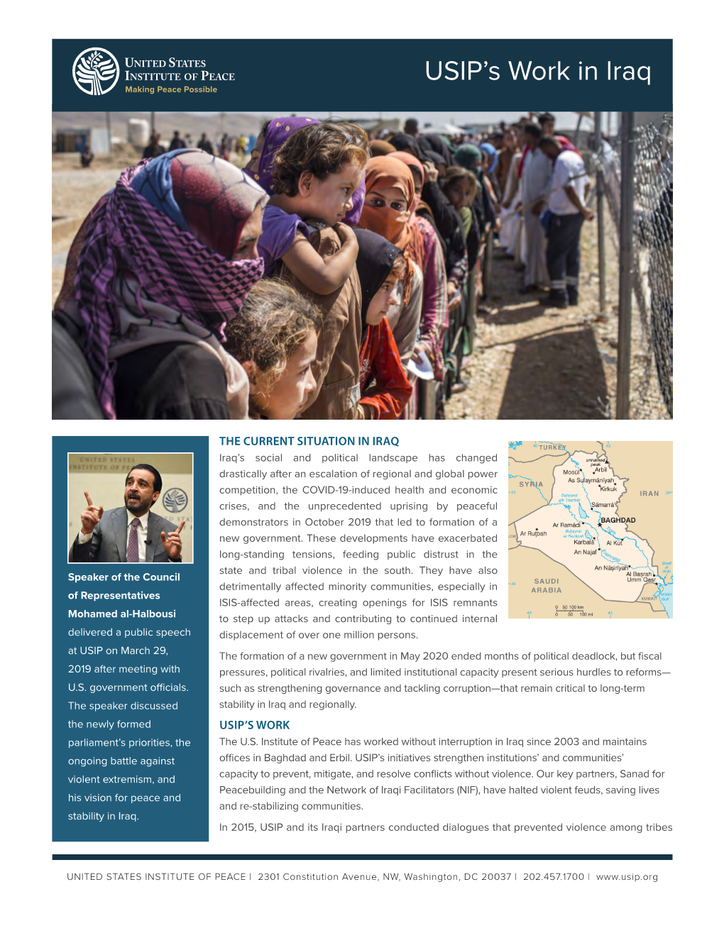 USIP's Work in Iraq