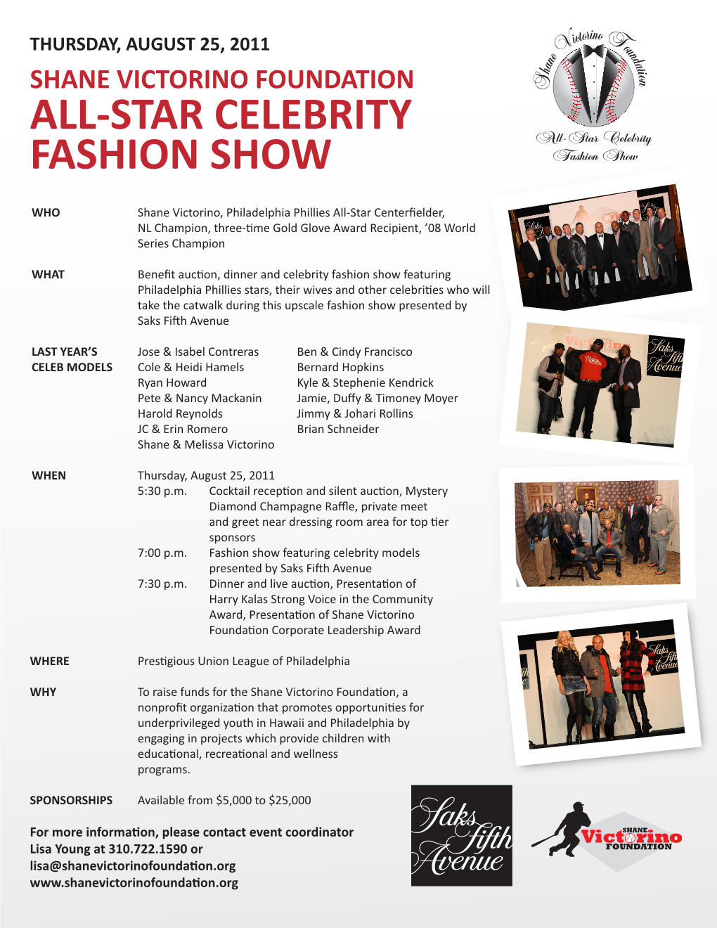 All-Star Celebrity Fashion Show