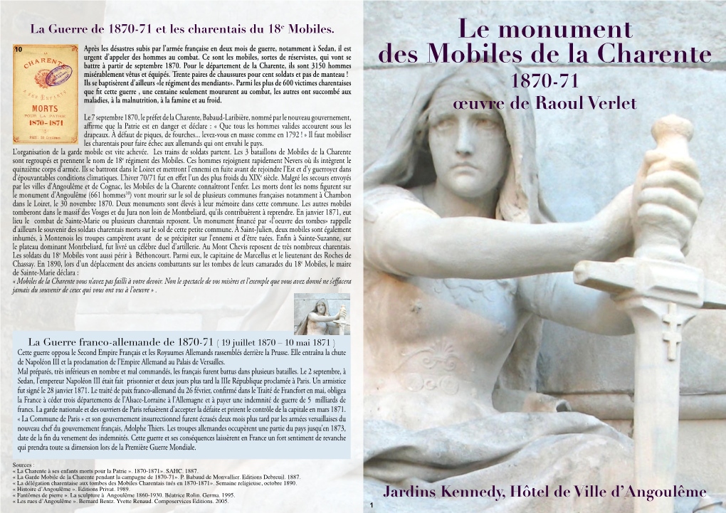 Le Monument Des Mobiles De La Charente