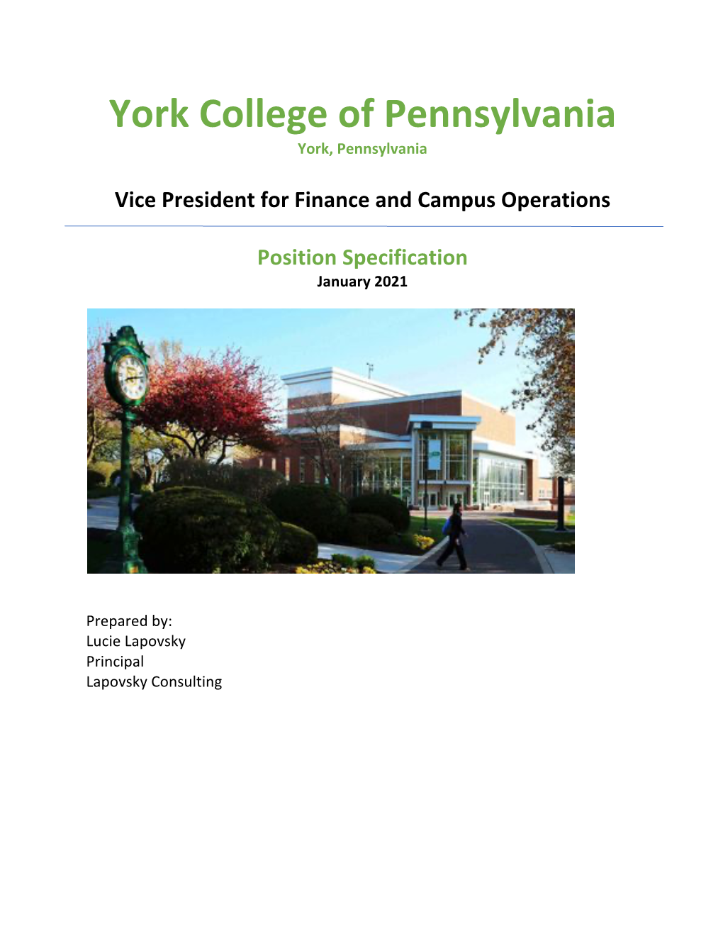 York College of Pennsylvania York, Pennsylvania