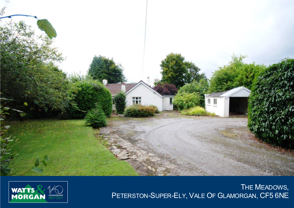 The Meadows, Peterston-Super-Ely, Vale of Glamorgan, Cf5 6Ne