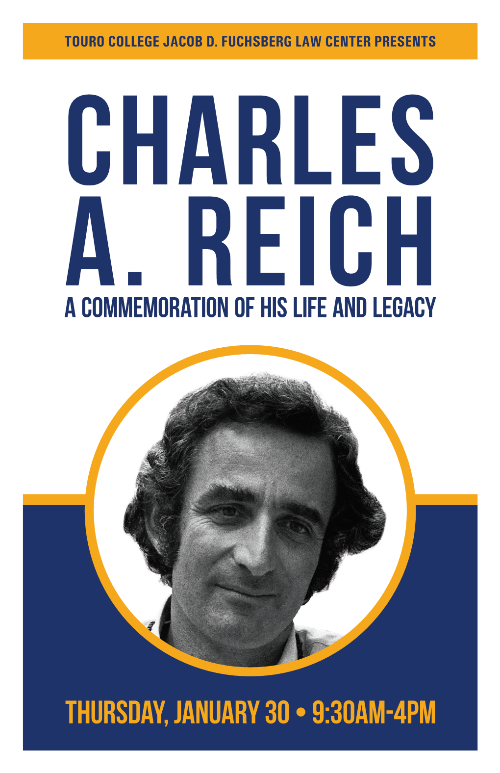 Touro College Jacob D. Fuchsberg Law Center Presents Charles A