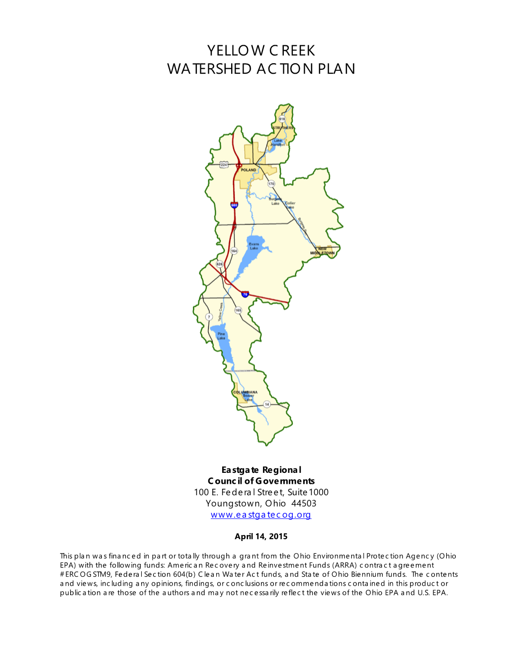 Yellow Creek Watershed Action Plan