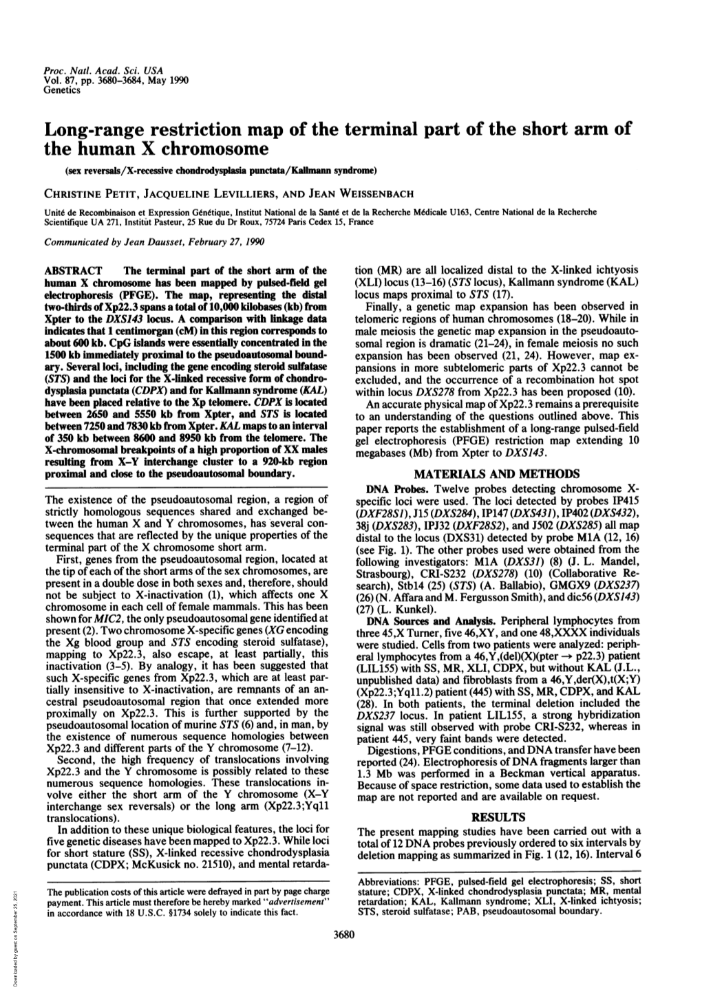 The Humanx Chromosome