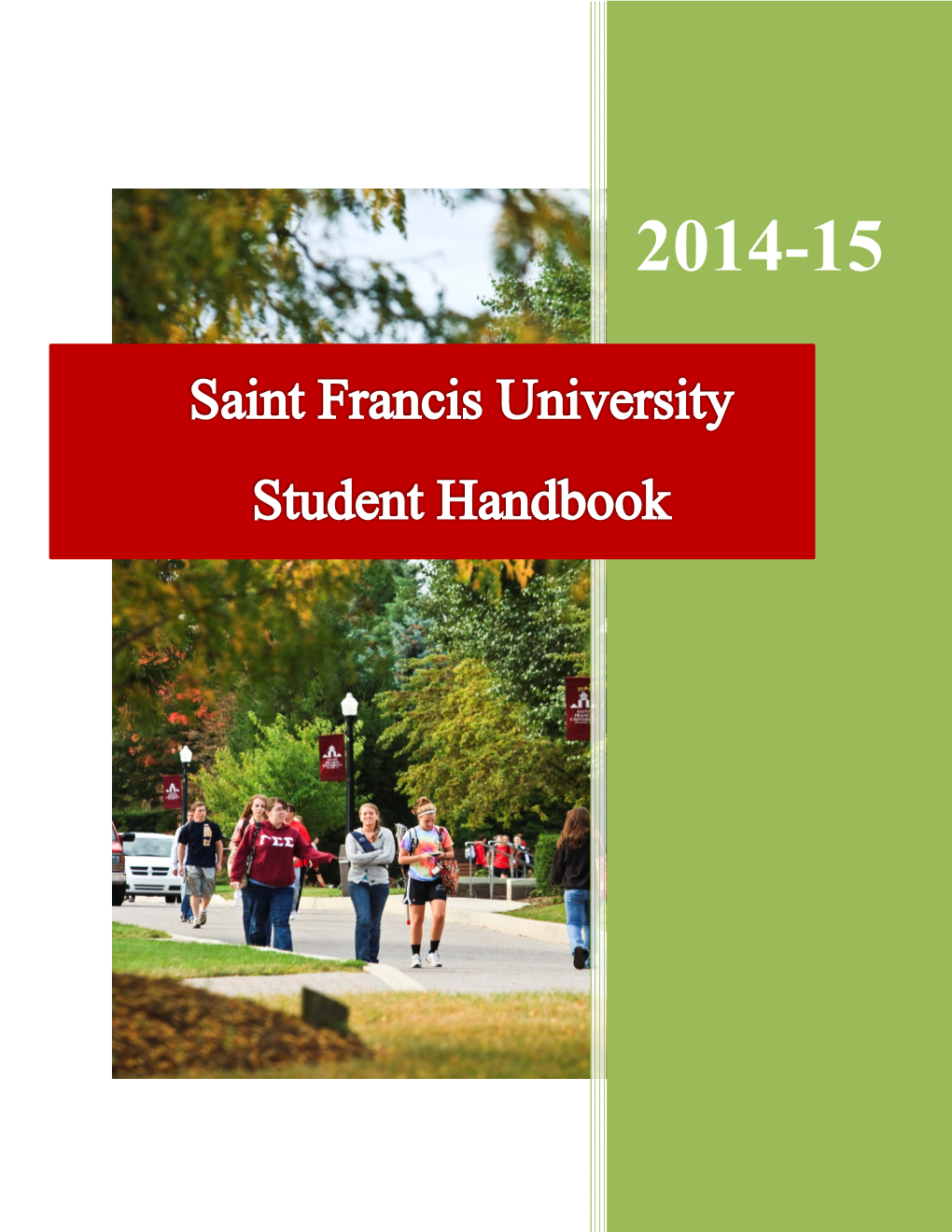 Saint Francs University Student Handbook