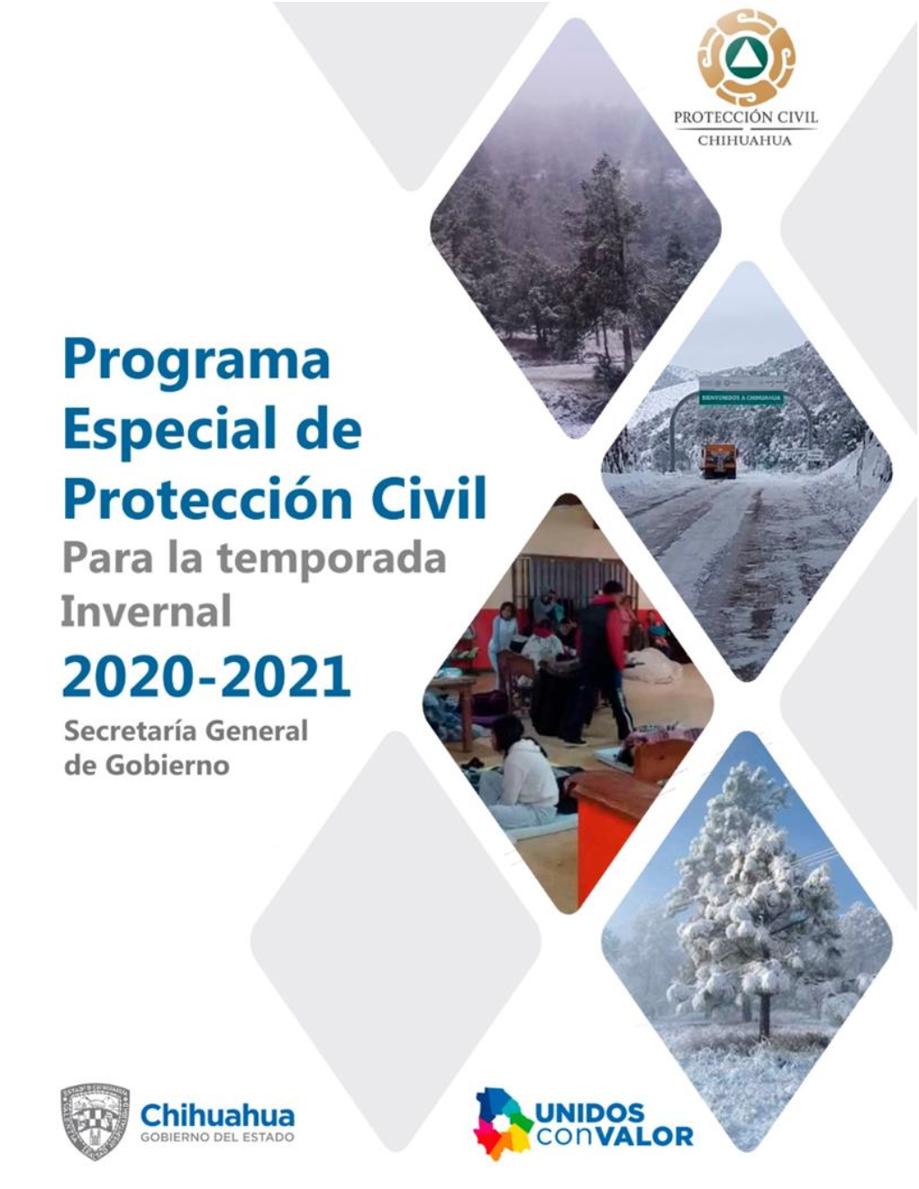 Programa Especial De Protección Civil Por Temporada Invernal 2020/2021